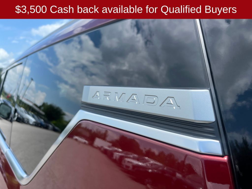 2026 Coulis Red Pearl Nissan Armada Platinum Reserve 4X4 SUV