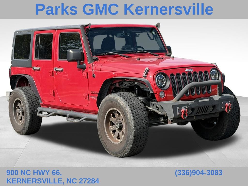 Flame Red Clearcoat 2014 Jeep Wrangler SUV / Crossover Four-Wheel Drive 5-Speed Automatic