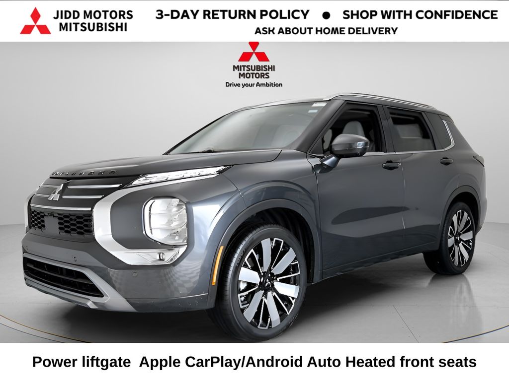 Black 2025 Mitsubishi Outlander SEL FWD SUV / Crossover Front-Wheel Drive Continuously Variable Transmission