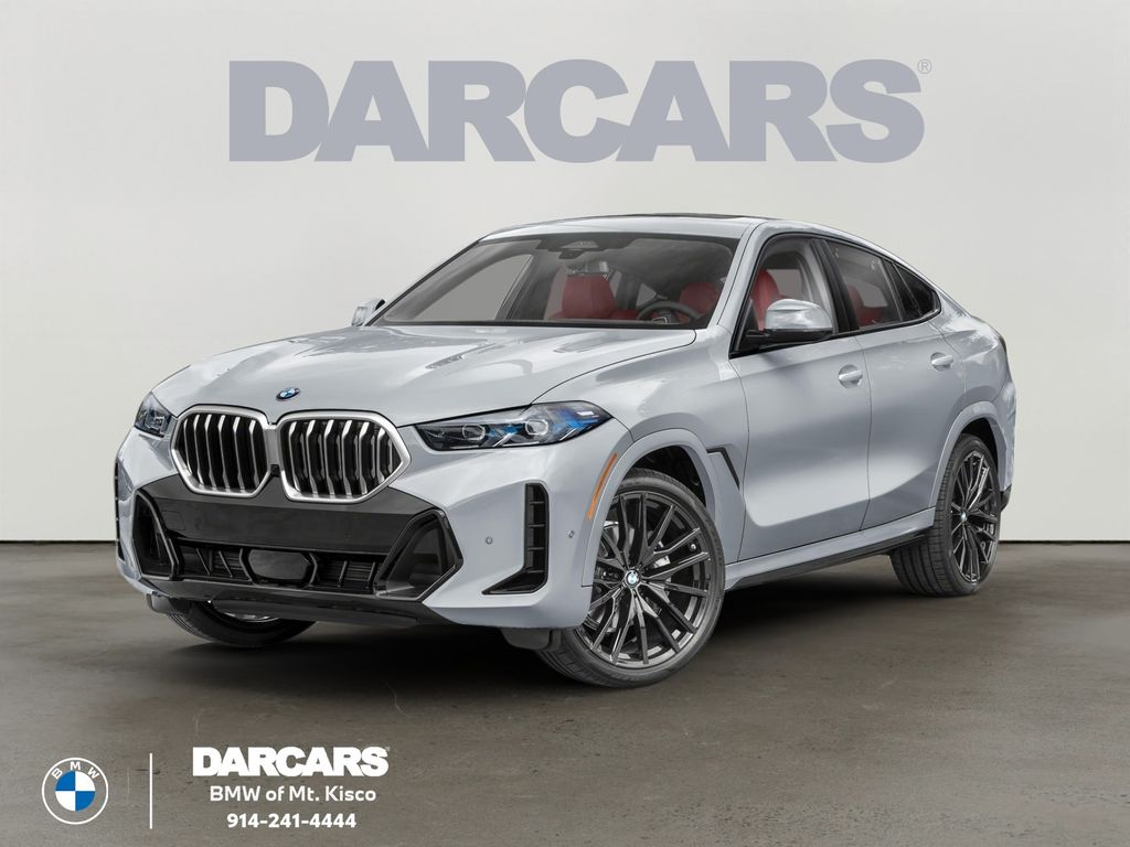 Gray (Brooklyn Grey Metallic) 2026 BMW X6 M60i xDrive SUV / Crossover All-Wheel Drive 8-Speed Automatic