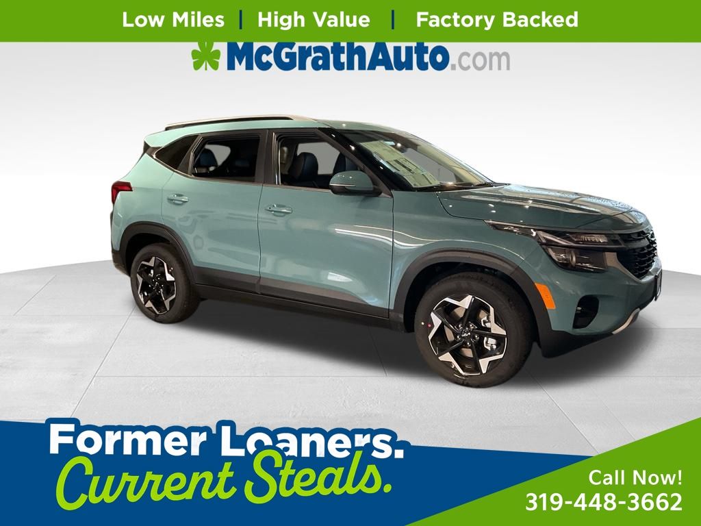 Pluton Blue 2026 Kia Seltos SUV / Crossover All-Wheel Drive Continuously Variable Transmission