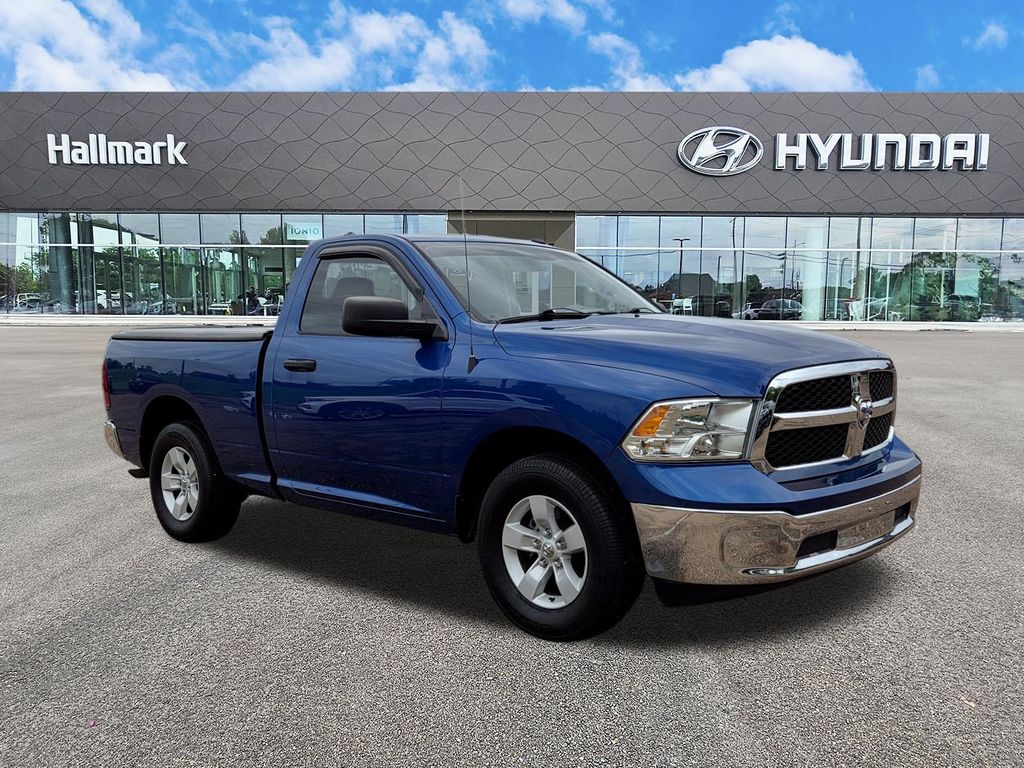 Blue Streak Pearlcoat 2019 RAM 1500 Pickup Truck 4X2 8-Speed Automatic
