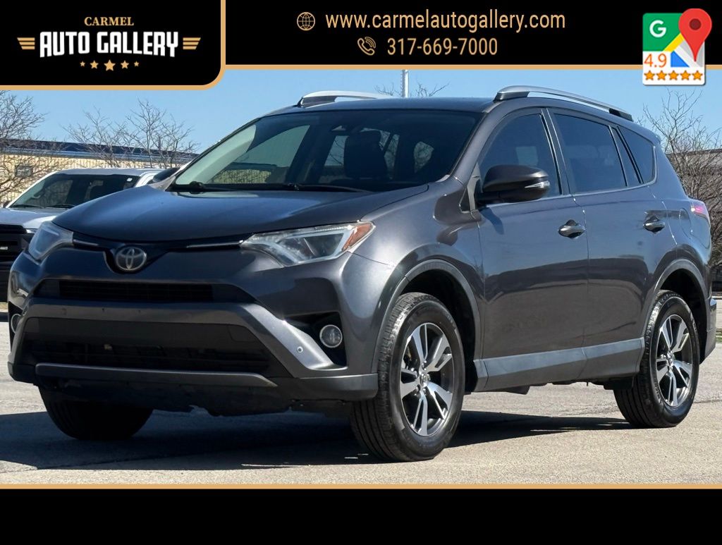 Magnetic Gray Metallic 2018 Toyota RAV4 SUV / Crossover Front-Wheel Drive 6-Speed Automatic