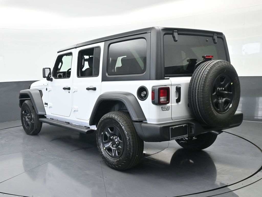 New 2026 Bright White Clearcoat Jeep Sport image 4