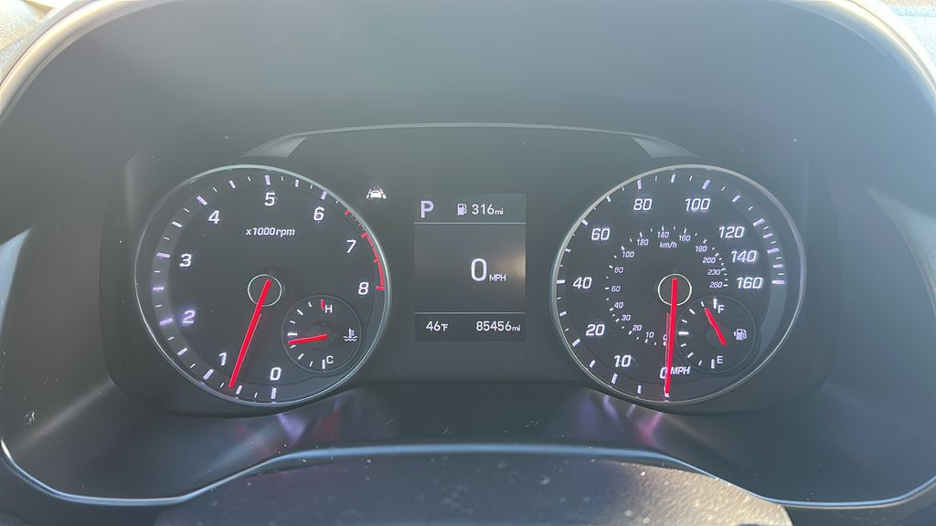 2019 Hyundai Elantra Sport White at DeMontrond Mazda