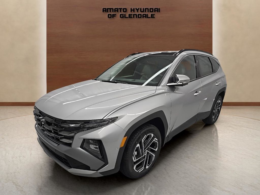 Shimmering Silver 2026 Hyundai Tucson SUV / Crossover All-Wheel Drive 8-Speed Automatic