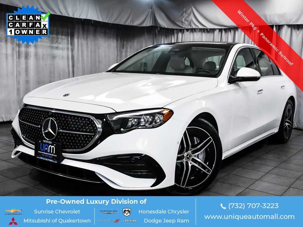 2025 Mercedes-Benz E-Class E 450 4MATIC