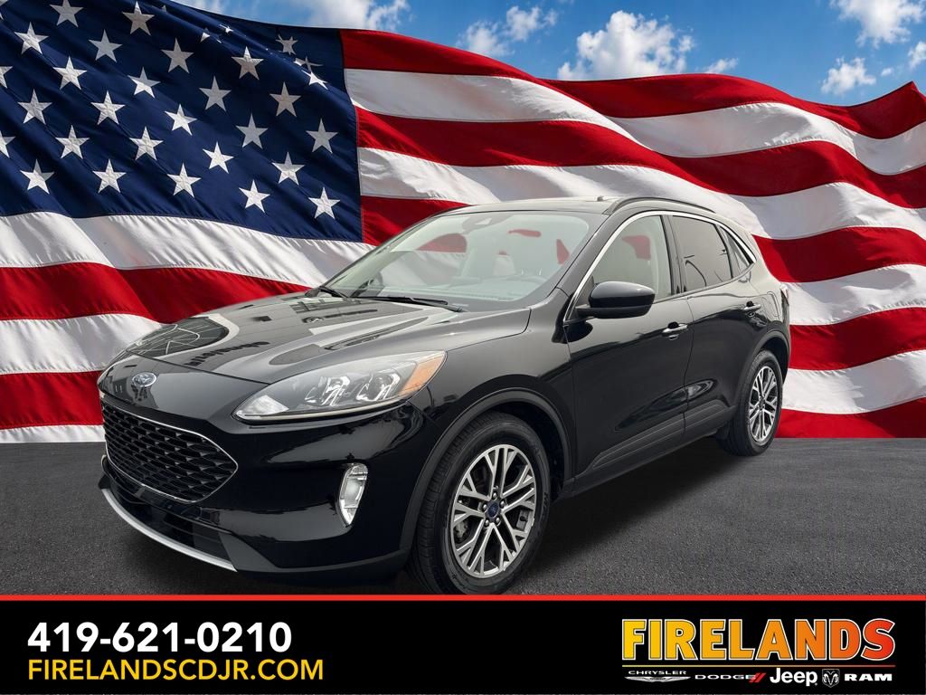 Black Metallic 2020 Ford Escape SUV / Crossover Front-Wheel Drive 8-Speed Automatic