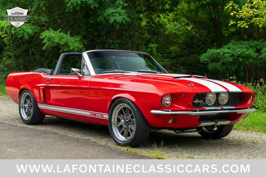 Red 1967 Ford Mustang Coupe 5-Speed Automatic