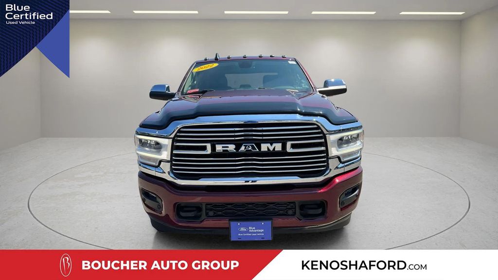 Certified Used 2022 Delmonico Red Pearlcoat Ram Laramie image 2