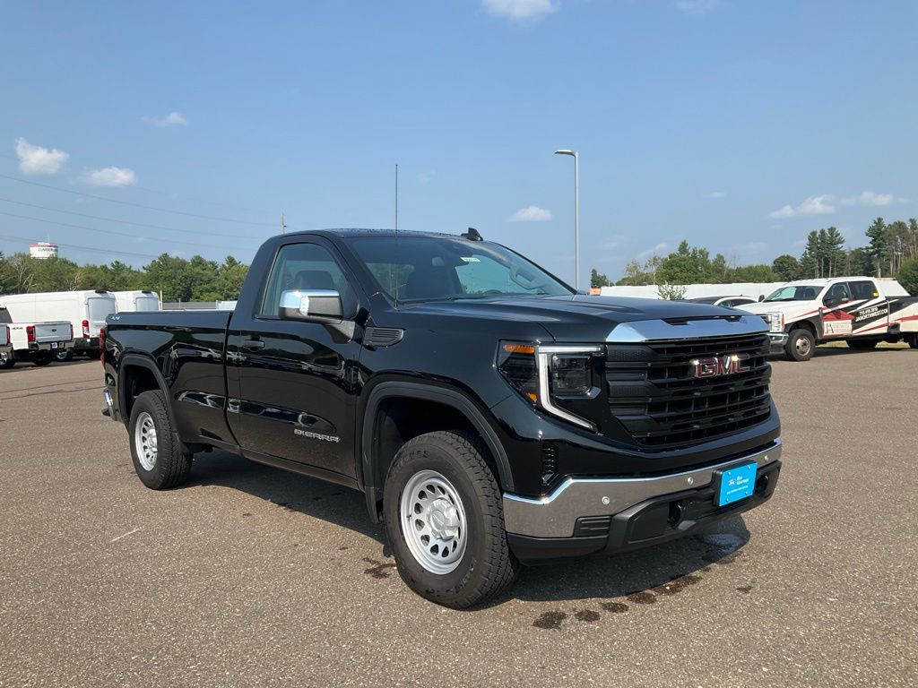 Onyx Black 2025 GMC Sierra 1500 Pickup Truck Four-Wheel Drive Automatic