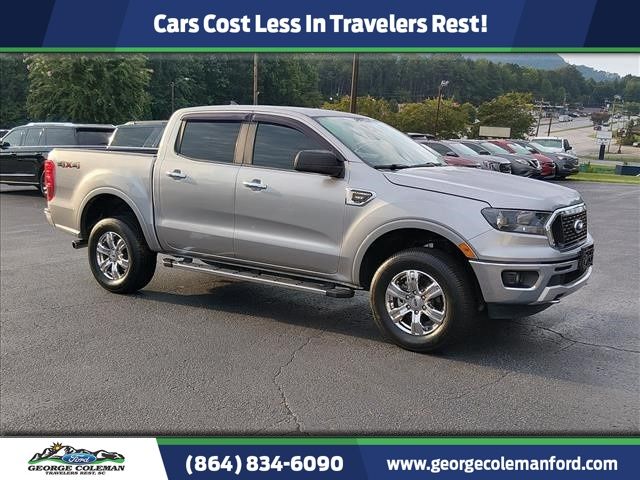 Silver Metallic 2020 Ford Ranger Pickup Truck Four-Wheel Drive Automatic