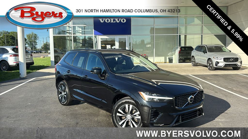 Onyx Black Metallic 2024 Volvo XC60 Recharge T8 Core Dark Theme eAWD SUV / Crossover All-Wheel Drive Automatic