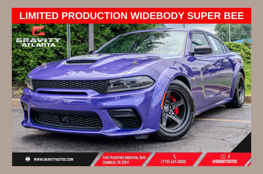 Purple (Plum Crazy Pearlcoat) 2023 Dodge Charger Sedan Rear-Wheel Drive 8-Speed Automatic