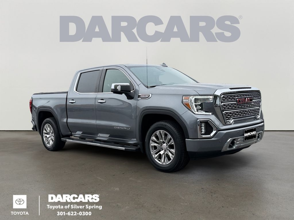 Gray (Satin Steel Metallic) 2021 GMC Sierra 1500 Pickup Truck Four-Wheel Drive Automatic