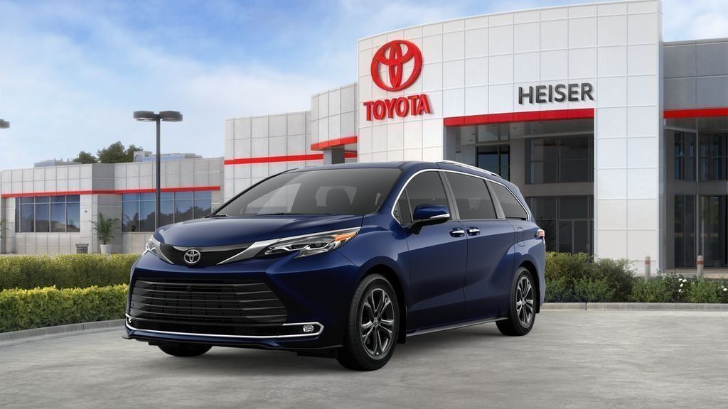 Blueprint 2026 Toyota Sienna Minivan All-Wheel Drive Continuously Variable Transmission