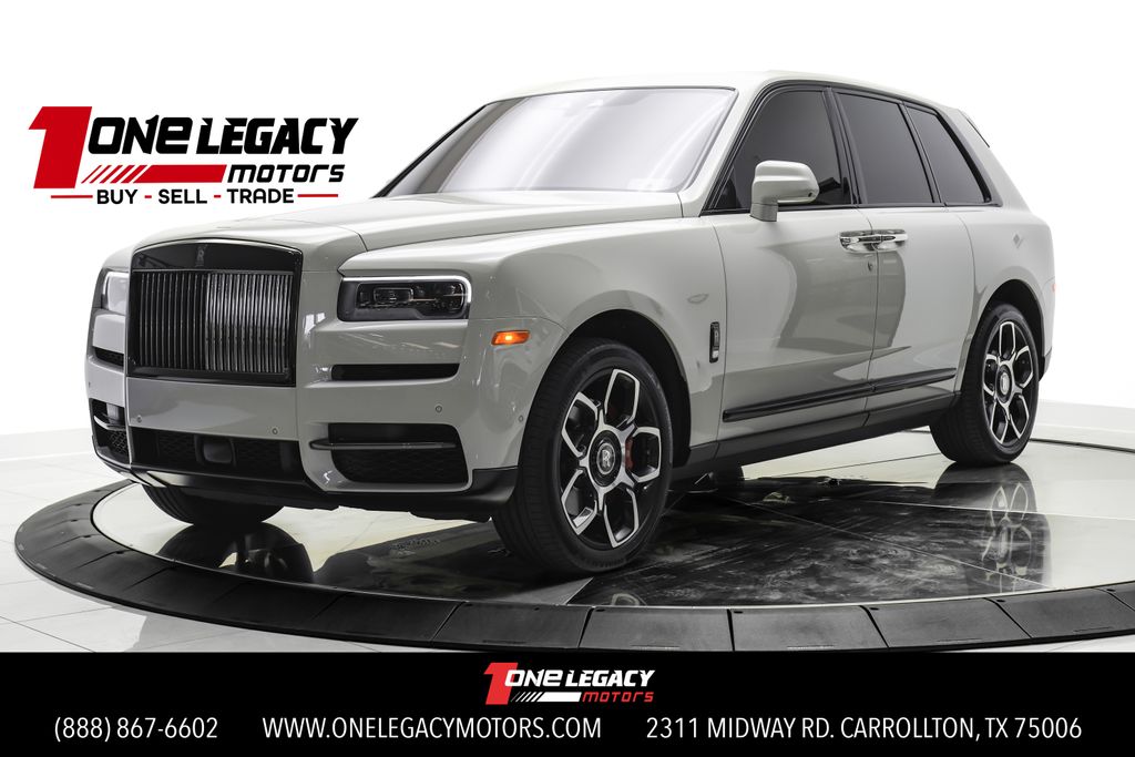 Gray 2022 Rolls-Royce Cullinan SUV / Crossover All-Wheel Drive 8-Speed Automatic