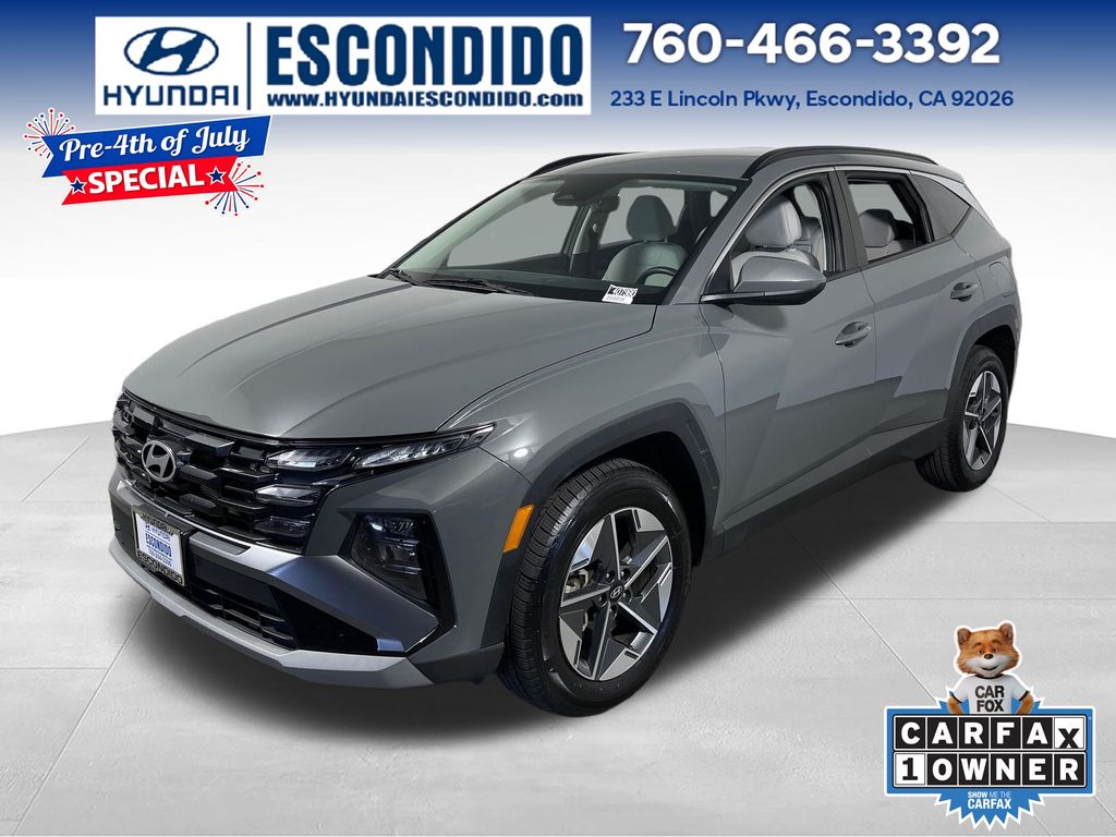 Hampton Gray 2025 Hyundai Tucson SUV / Crossover All-Wheel Drive 8-Speed Automatic