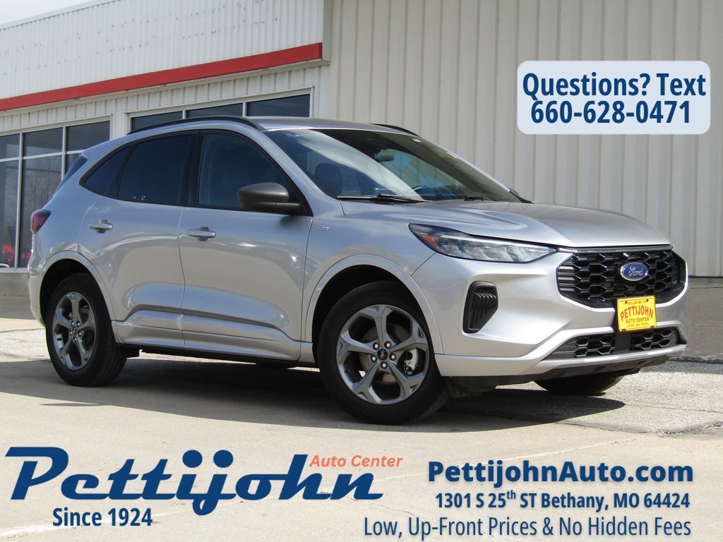Silver Metallic 2024 Ford Escape ST-Line AWD SUV / Crossover All-Wheel Drive 8-Speed Automatic