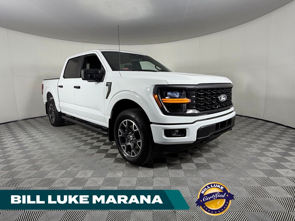 Oxford White 2025 Ford F-150 Pickup Truck Four-Wheel Drive Automatic
