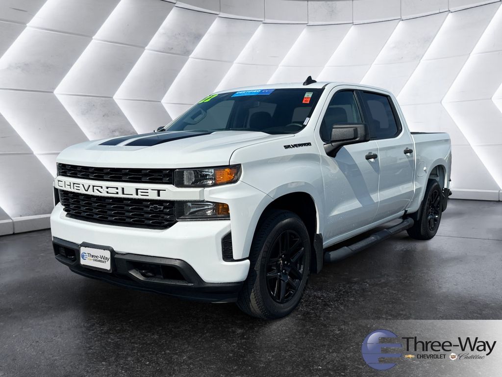 2022 Chevrolet Silverado 1500 Custom Crew Cab RWD