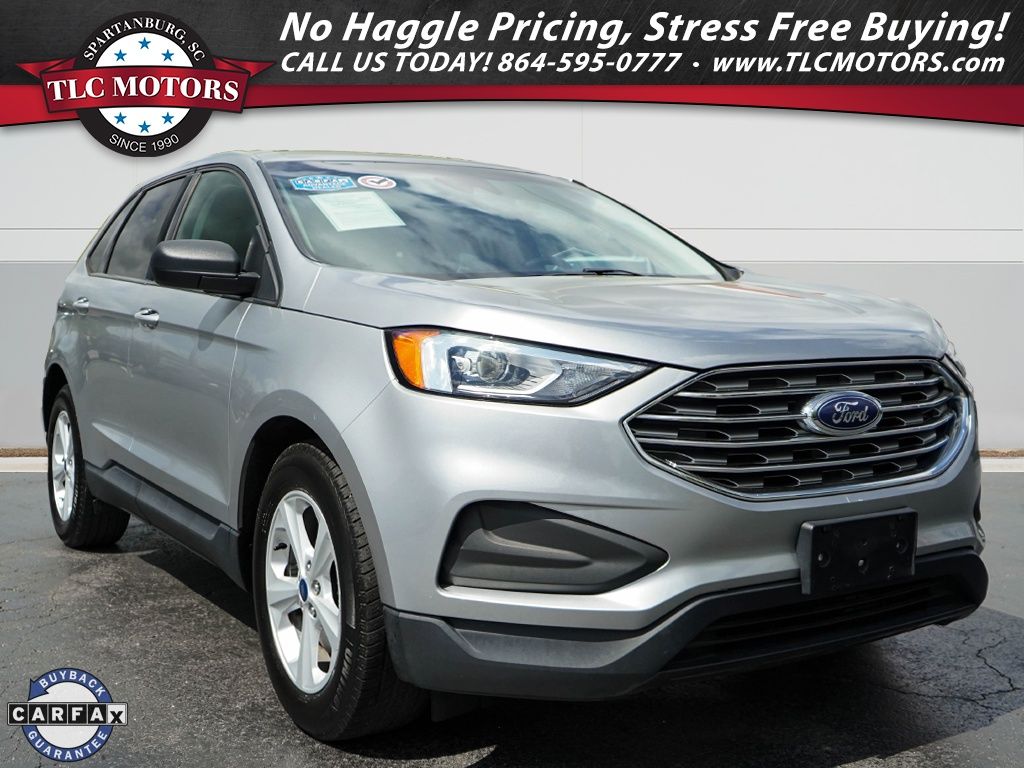 Silver 2020 Ford Edge SE AWD SUV / Crossover All-Wheel Drive 8-Speed Automatic