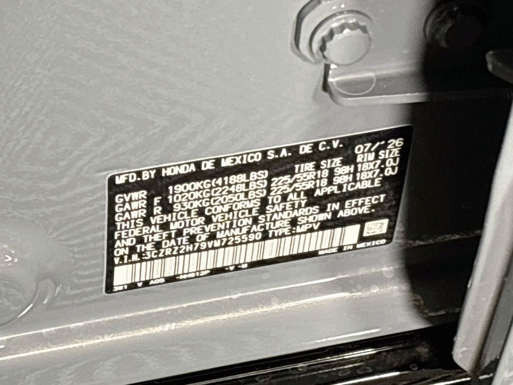 2027 Honda HR-V EX-L
