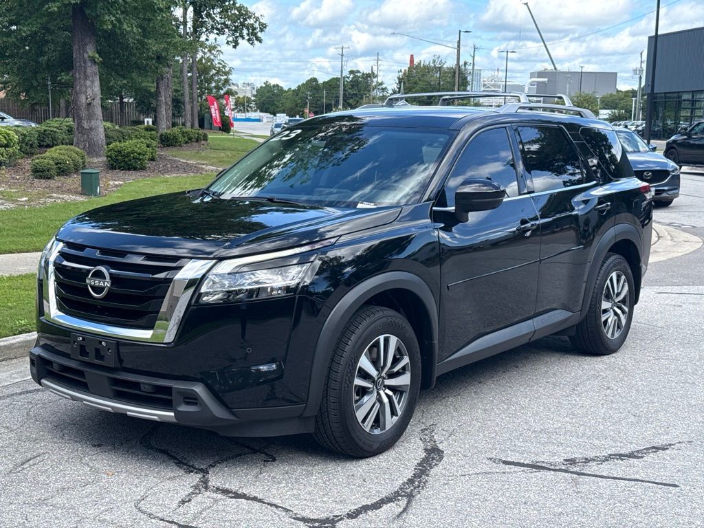 Super Black 2023 Nissan Pathfinder SUV / Crossover All-Wheel Drive 9-Speed Automatic