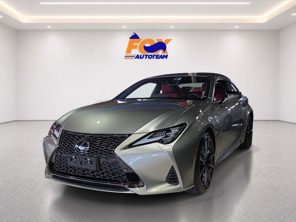 Silver 2025 Lexus RC Coupe Rear-Wheel Drive 8-Speed Automatic