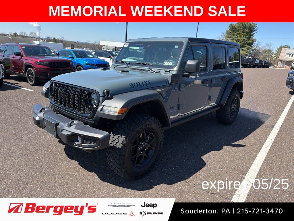 2025 Jeep Wrangler 4xe Willys 4WD