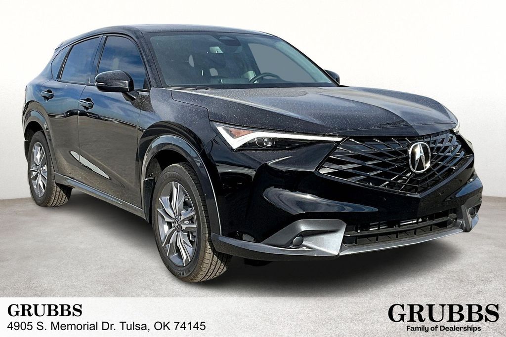Crystal Black Pearl 2025 Acura ADX SUV / Crossover All-Wheel Drive Continuously Variable Transmission