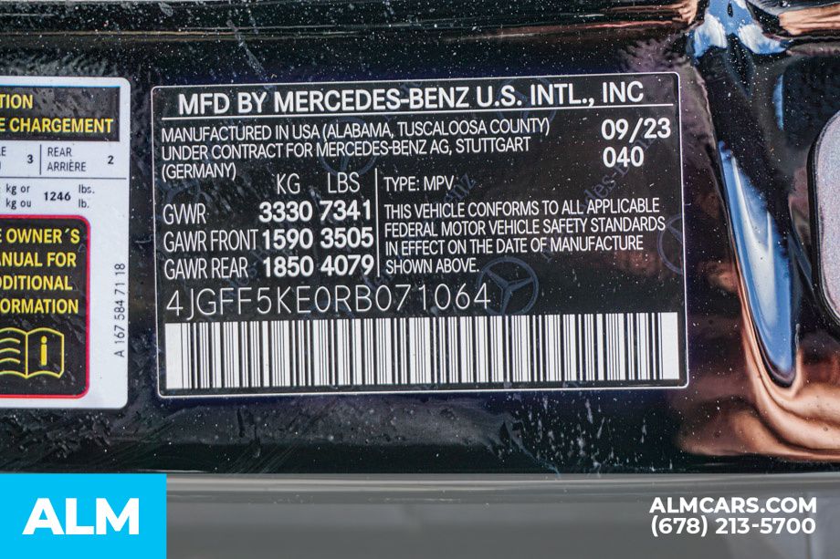 Used 2024 Black Mercedes-Benz GLS 450 image 68