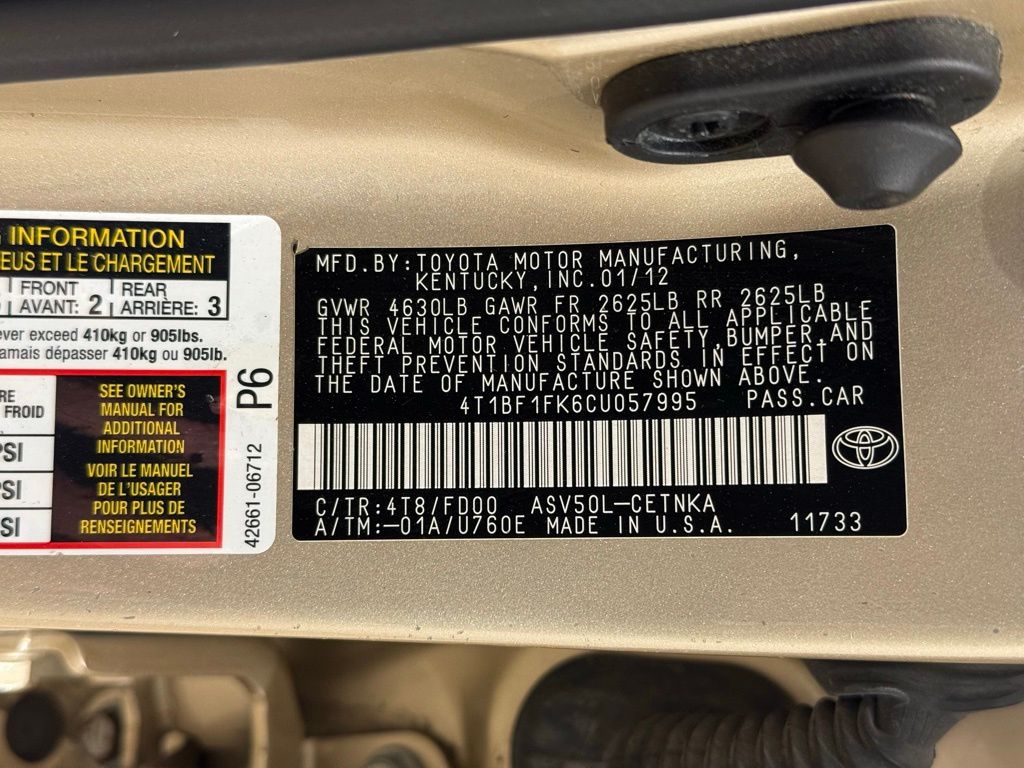 Thumbnail: 2012 Toyota Camry - 26