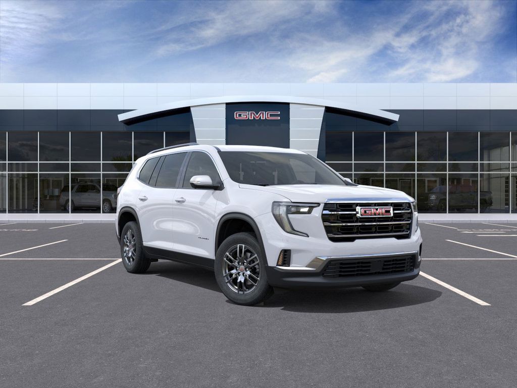 Summit White 2026 GMC Acadia Elevation AWD SUV / Crossover Four-Wheel Drive 8-Speed Automatic