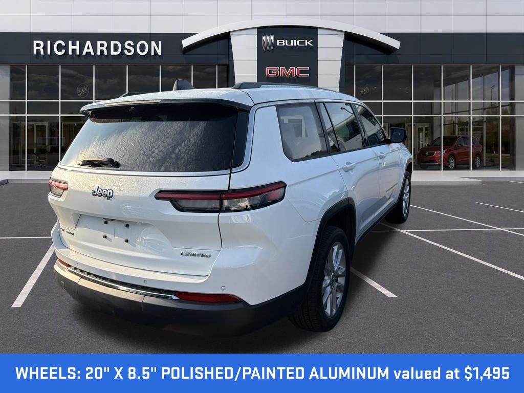 Certified Used 2021 White Jeep Limited image 4