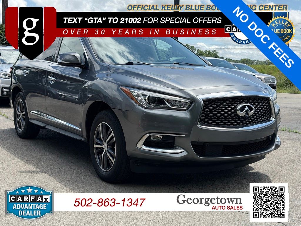 Gray (Graphite Shadow) 2018 INFINITI QX60 SUV / Crossover All-Wheel Drive Continuously Variable Transmission