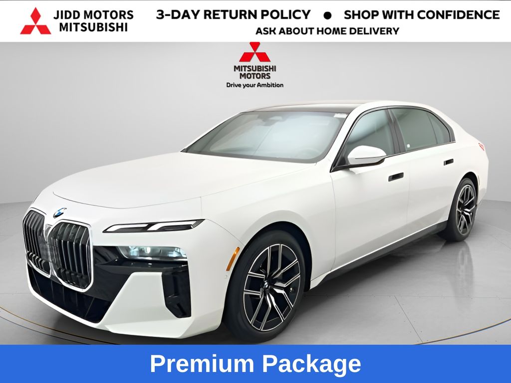 Alpine White 2025 BMW 7 Series 740i xDrive Sedan All-Wheel Drive 8-Speed Automatic