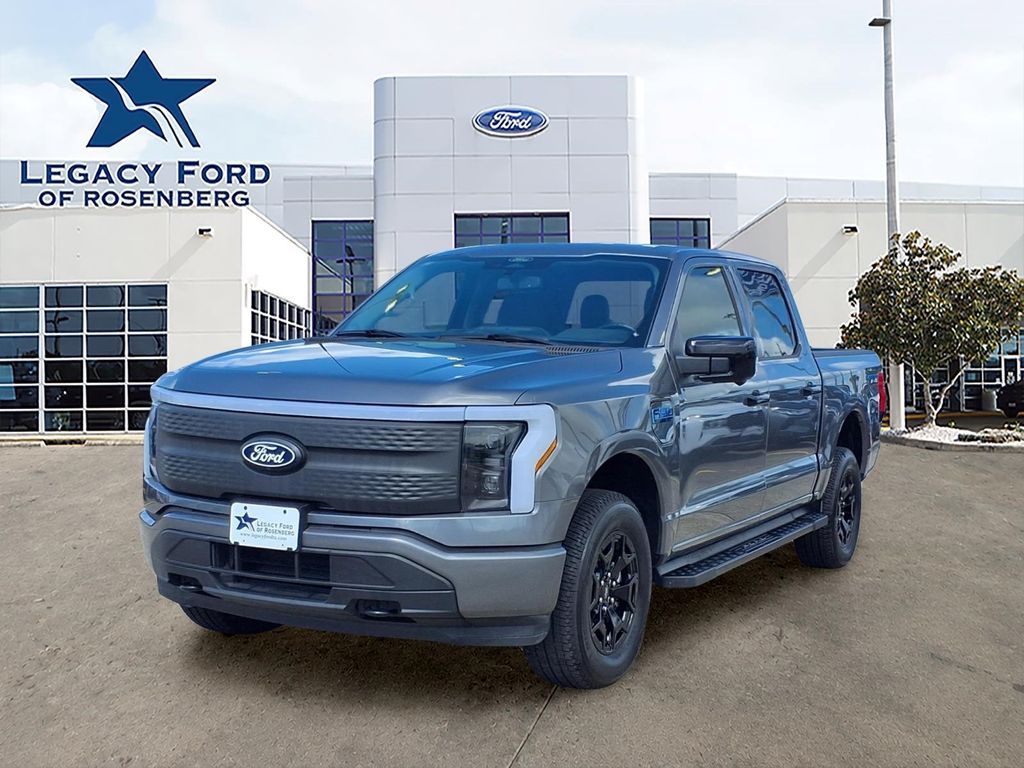 2025 Ford F-150 Lightning XLT Gray at DeMontrond Ford