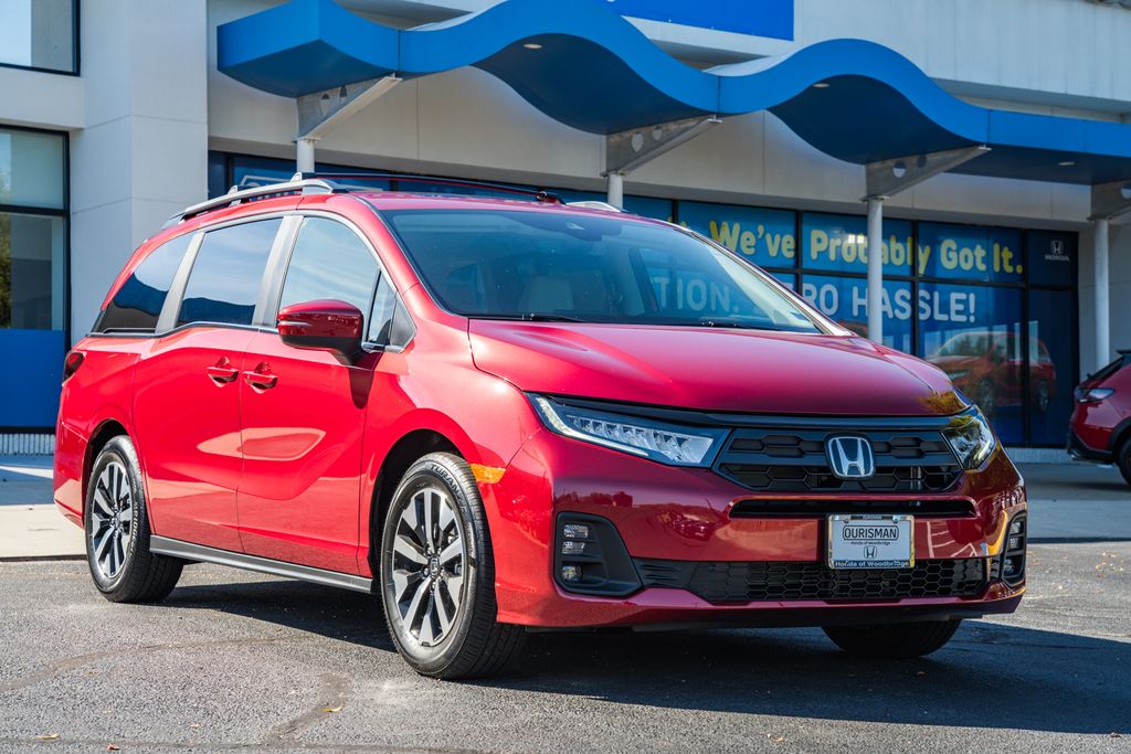 Radiant Red Metallic II 2026 Honda Odyssey Minivan Front-Wheel Drive Automatic
