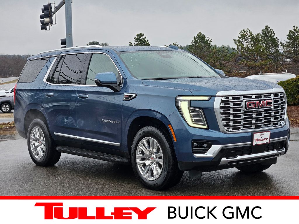Downpour Metallic 2025 GMC Yukon Denali 4WD SUV / Crossover Four-Wheel Drive