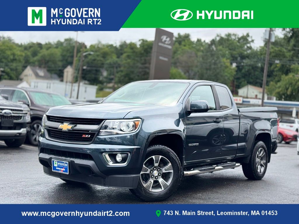 Shadow Gray Metallic 2020 Chevrolet Colorado Pickup Truck Four-Wheel Drive 8-Speed Automatic