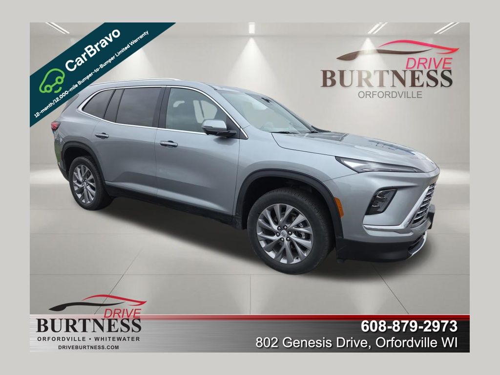 Moonstone Gray Metallic 2025 Buick Enclave Preferred FWD SUV / Crossover Front-Wheel Drive 8-Speed Automatic