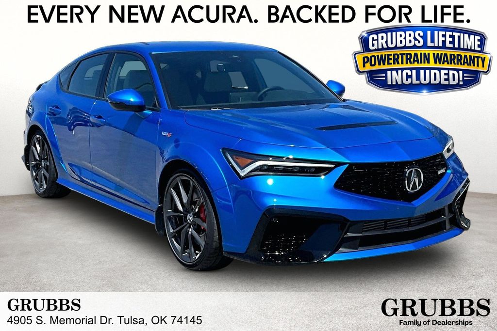 Double Apex Blue Pearl 2026 Acura Integra Sedan Front-Wheel Drive 6-Speed Manual
