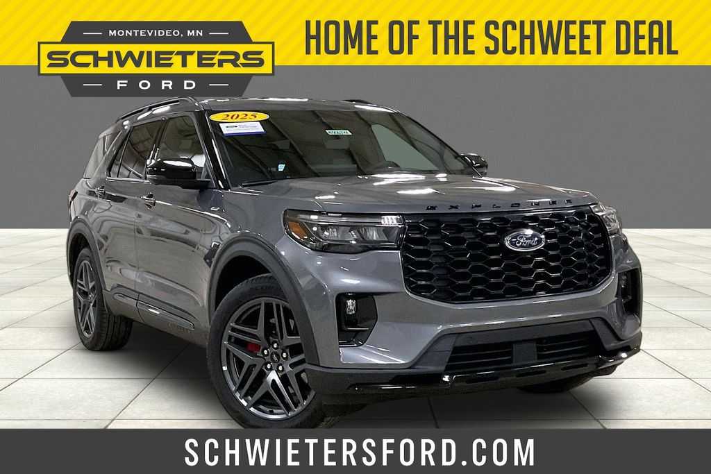 Gray Metallic 2025 Ford Explorer SUV / Crossover All-Wheel Drive Automatic