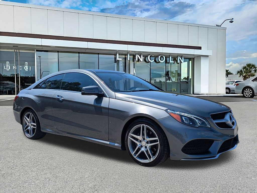 Selenite Gray Metallic 2017 Mercedes-Benz E-Class Coupe All-Wheel Drive 7-Speed Automatic