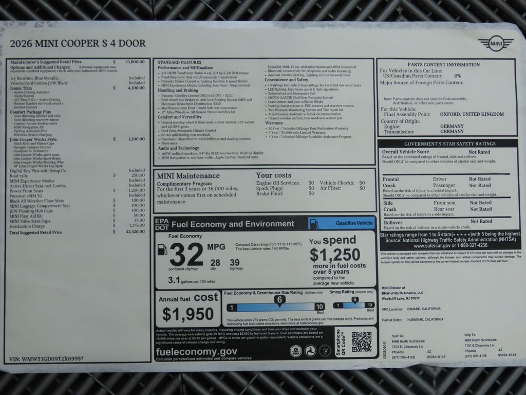 Thumbnail: 2026 MINI Cooper - 10