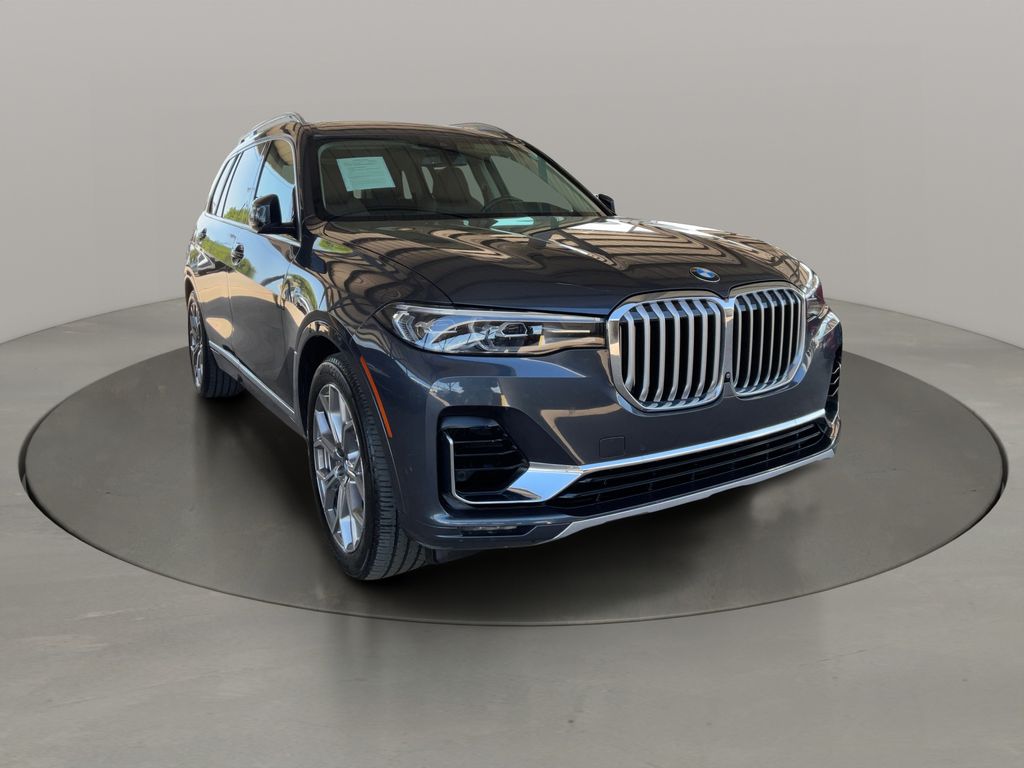 Arctic Gray Metallic 2020 BMW X7 xDrive40i AWD SUV / Crossover All-Wheel Drive 8-Speed Automatic