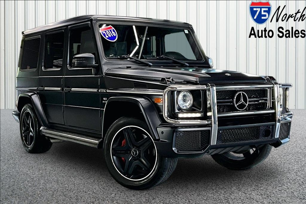 designo Magno Night Black 2016 Mercedes-Benz G-Class G 63 AMG 4MATIC SUV / Crossover All-Wheel Drive 7-Speed Automatic