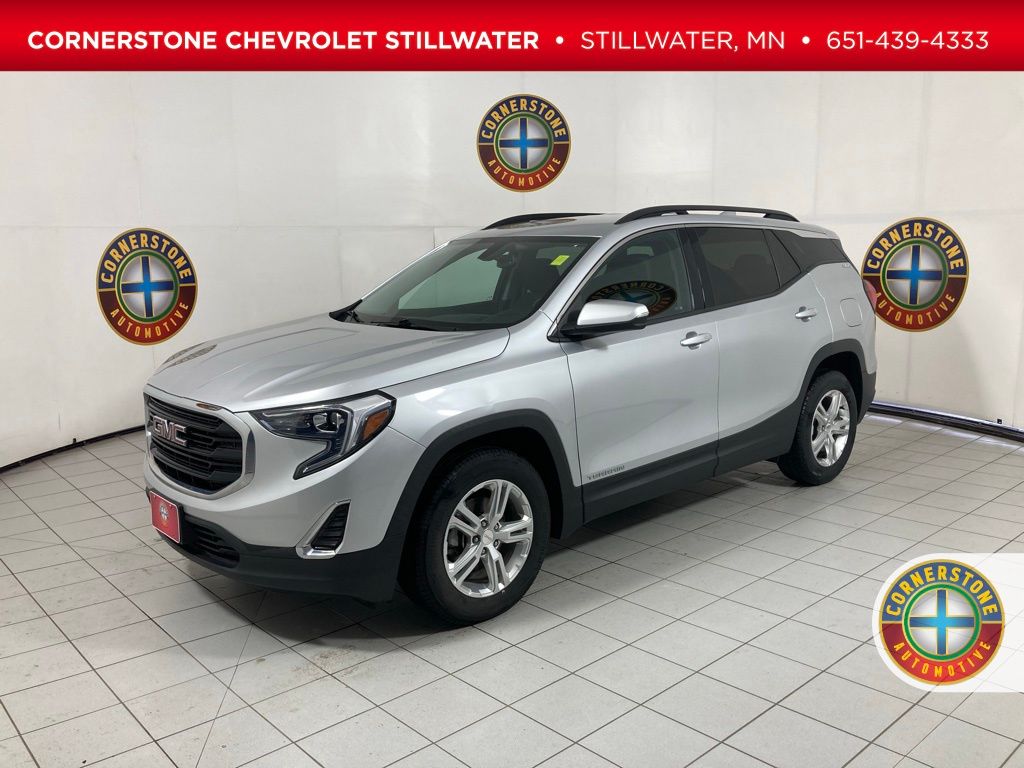 Quicksilver Metallic 2019 GMC Terrain SLE AWD SUV / Crossover Four-Wheel Drive 9-Speed Automatic