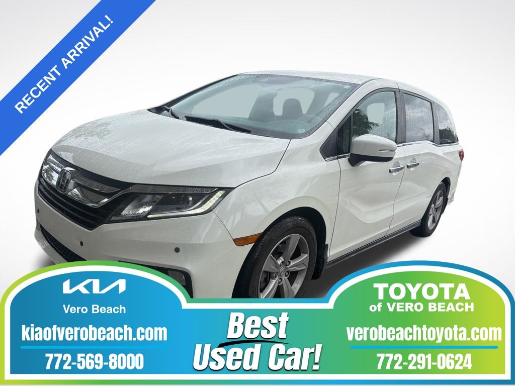 White 2018 Honda Odyssey EX FWD Minivan Front-Wheel Drive 9-Speed Automatic